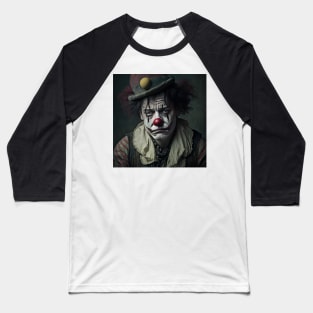 Sad Clown Baseball T-Shirt